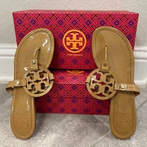 Tory Burch Miller Sandel - Nude Size 10